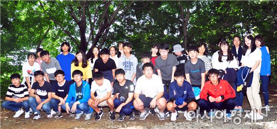 영광홍농중, 전남자연환경연수원에서 ‘환경과 함께 하는 세상’