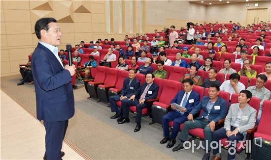 윤장현 광주시장, 광주교통문화연수원 법인택시 운전자 공감토크