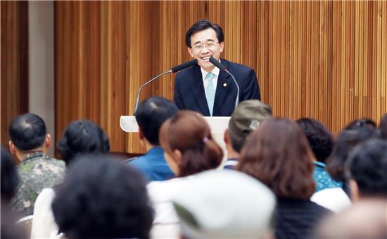 [포토]김성환 광주시 동구청장, '2017년 주민과의 대화’개최