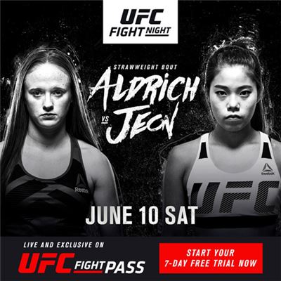 여성 파이터 전찬미, UFC 데뷔전에서 아쉬운 판정패