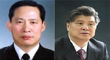 송영무 국방부 장관, 조대엽 고용노동부 장관 후보자(왼쪽부터)