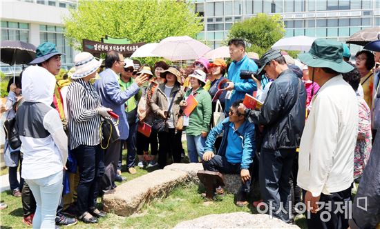 전남 문화관광해설사 이순신 유적 현장답사