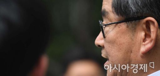 [포토]안경환 후보자 "개혁과 통합에 혼신의 힘을 다하겠다"