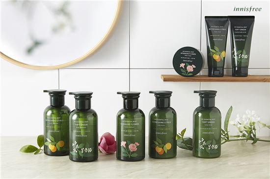 이니스프리, 보습감 높인 '마이 에센셜 바디 라인' 출시 