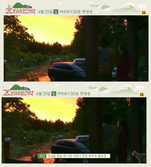 '효리네 민박' 직원 아이유 "나는 봤지 저 노을"..깨알 홍보