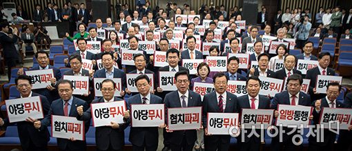 한국당, 개악저지특위 구성…간사 이완영·11일 첫 회의