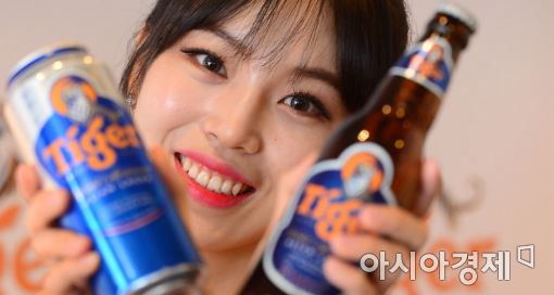 [포토]오늘 타이거 맥주 어떠세요?