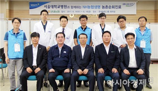 농촌어르신 건강지킴이 NH농협생명, 농촌순회 무료진료