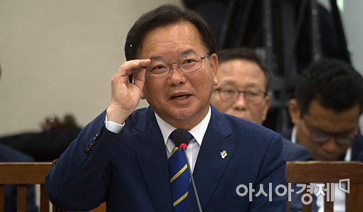 김부겸 "중요한 역할 해달라" 바른정당 원내지도부와 면담