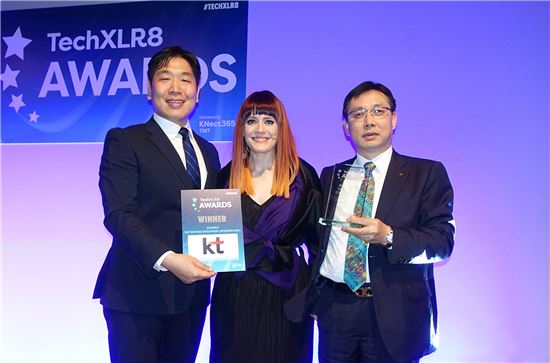KT는 15일 영국 런던 타바코독(Tobacco Dock)에서 진행된 5G 월드 어워드 2017(5G World Awards 2017)에서 '최우수 네트워크 사업자상(Best Network Development)'을 수상했다고 밝혔다.