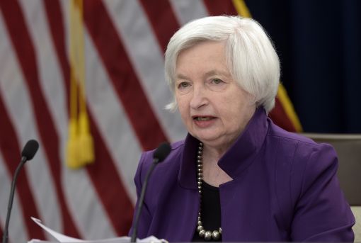 美 Fed 예상대로 금리인상…옐런 "물가 2%로 오르는 것 보고싶다" (종합)