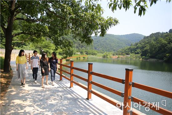 광주 동구, 선교저수지 경관 개선사업 준공·개장