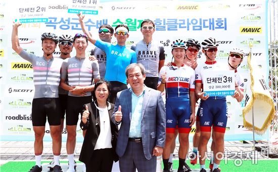 제1회 곡성군수배 수월재 힐클라임 대회 ‘성황’