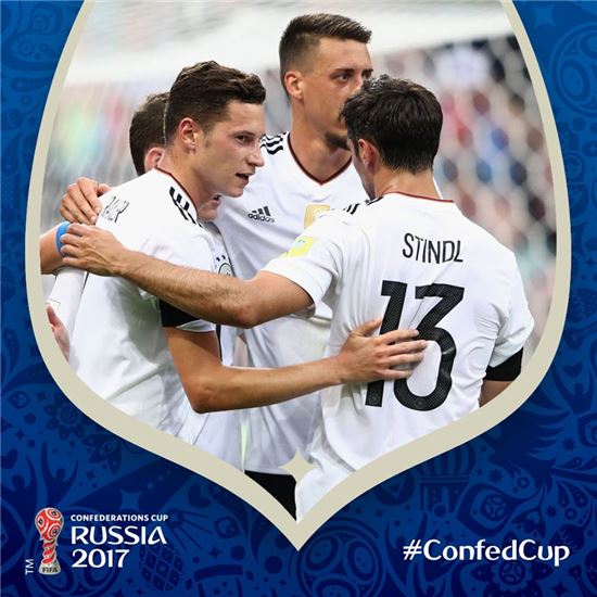 '드락슬러 골' 독일, 호주 3-2로 꺾고 컨페드컵 첫 승
