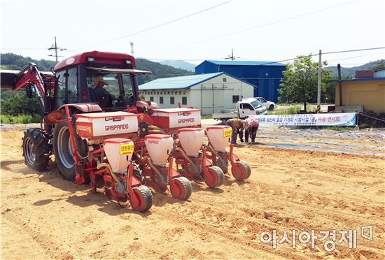 보성군,‘잡곡류 생산비 절감 기계화사업 연시회’열려