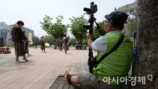 [포토]그늘 아래 명당