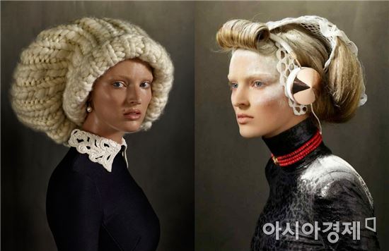 Vogue NL 01, 130 x 100㎝, 2013(왼쪽)/ Vogue NL 03, 130x100㎝, 2013 ⓒErwin Olaf [사진제공=공근혜갤러리]