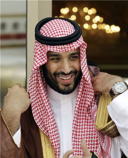 무함마드 빈살만 알사우드 사우디아라비아 왕세자.(이미지 출처=AP연합뉴스)