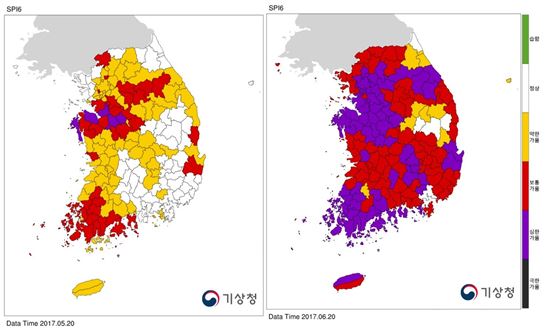 [가뭄과의 전쟁③]올 여름 '마른장마' 우려…야속한 中 고기압