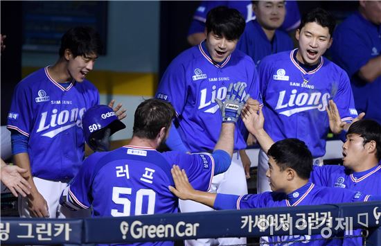 삼성, 한화 꺾고 3연승…SK, 홈런 3방으로 kt에 역전승