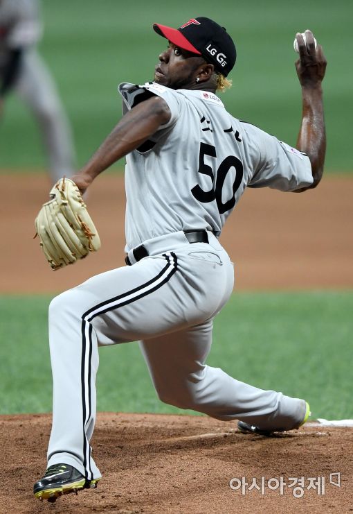 [포토]소사, '시즌 7승을 향해'