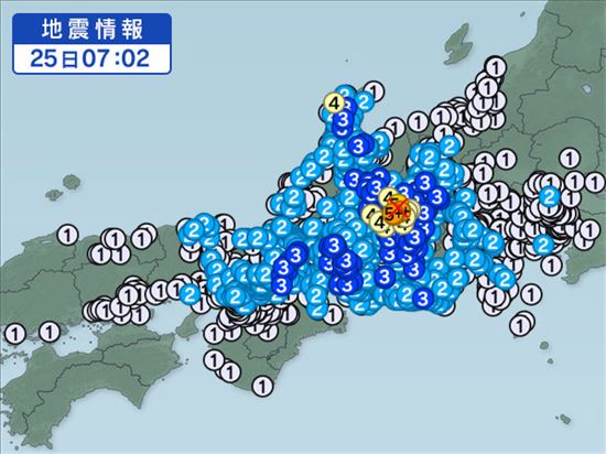 日 나가노 규모 5.7 지진 발생…쓰나미 우려는 없어