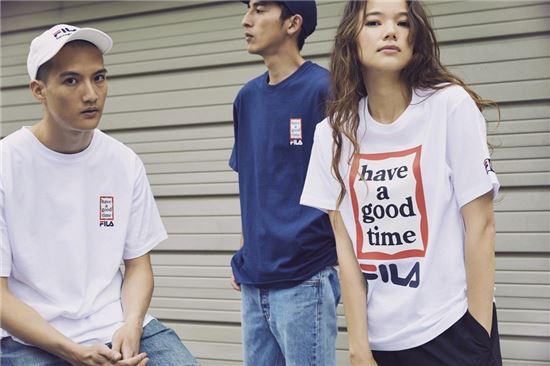 휠라, 헤브 어 굿타임과 손 잡았다…韓ㆍ日 동시 출시 