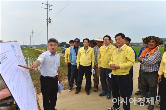 고창군, 가뭄극복 총력 대응 전 행정력 집중