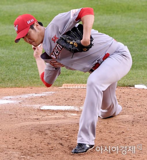 [포토]SK 선발 박종훈의 역투