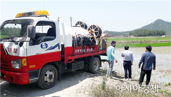 완도군, 가뭄대책비 5억원 추가 투입