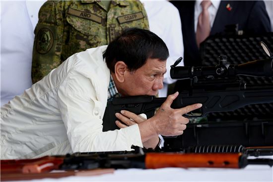 두테르테 필리핀 대통령(사진=EPA연합뉴스)