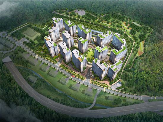 포스코건설, 1223가구 대단지 '판교 더샵 퍼스트파크' 분양