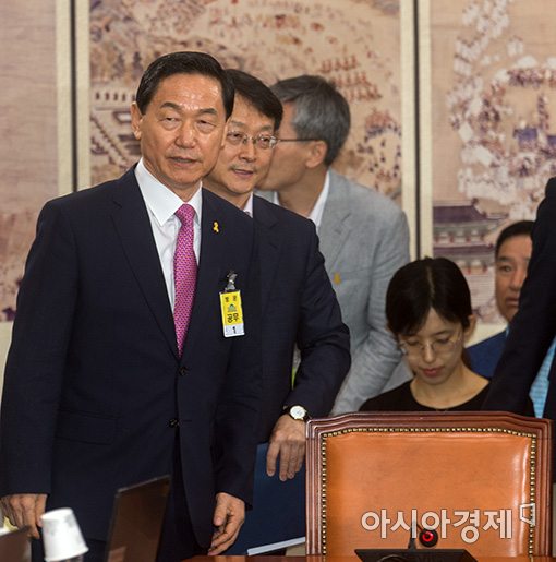 [포토]청문회 출석한 김상곤 후보자