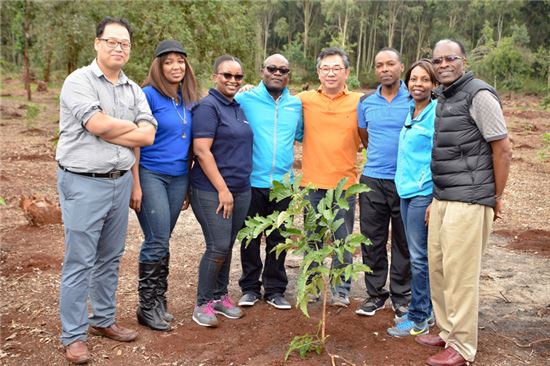 [상생경영]④삼성전자 지역법인, 숲가꾸기·주거환경 개선