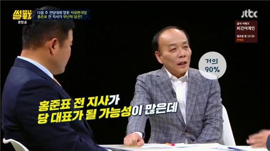 '썰전' 전원책-유시민 "자유한국당 대표 홍준표 후보 유력" 왜?