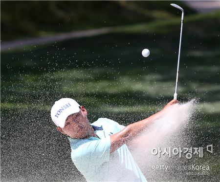 강성훈 2위 "장타 되고, 퍼팅도 되고"