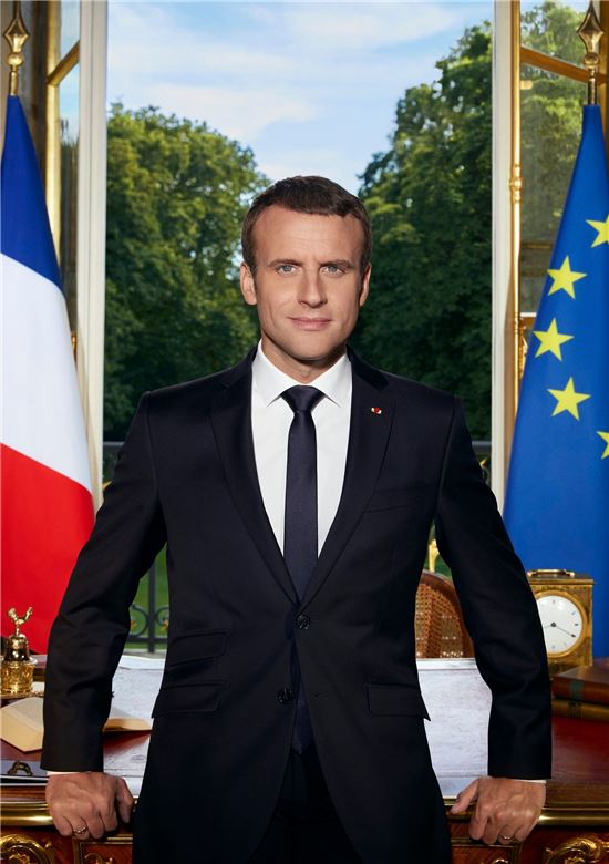 에마뉘엘 마크롱 프랑스 대통령 (사진출처=마크롱 트위터)