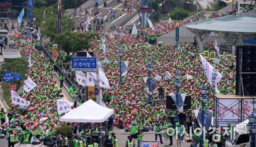 [포토]학교 비정규직노조, '차별은 이제 그만!'