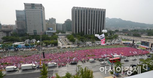 [6.30 총파업]"지금이 노동개혁 골든타임"…평화적으로 끝나(종합)