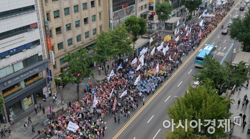 [포토]'비정규직 철폐를 촉구하며'