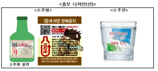 "소주 활용해 보이스피싱 예방한다"…금감원·경찰청, 캠페인 진행