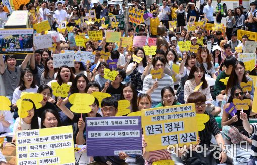 [포토]일본 정부를 향한 외침