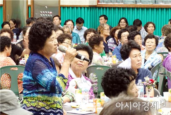 군수님, ”지하수 흙탕물 언제까지 먹어야 하는가요”