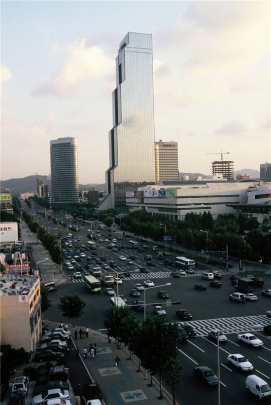 1995년 촬영한 강남구 삼성동 무역센터 인근<자료:서울시>
