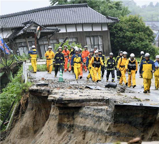 日규슈 폭우 사망자 18명으로 늘어…인명피해 커질 듯