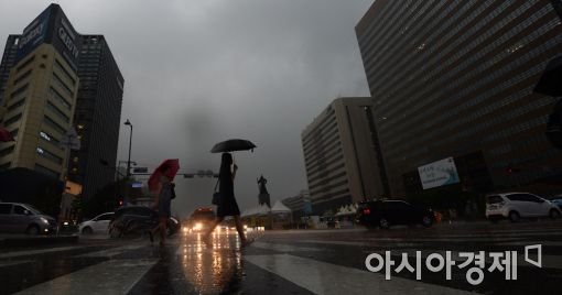 [포토]비구름 낀 서울
