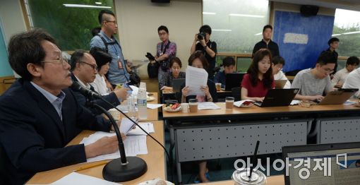 [포토]조희연 교육감, 취임 3주년 기자간담회