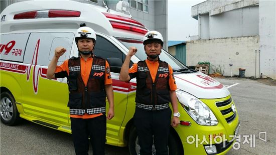 고창소방 119구급대원, 외국인의 멈춘 심장을 살리다!