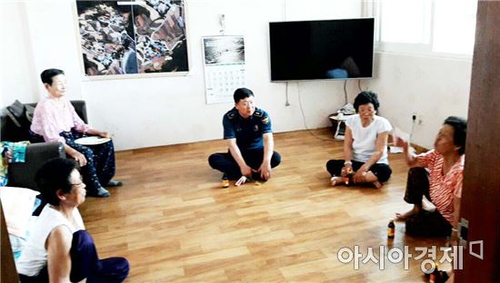 완도 청산파출소, 범죄 및 교통사고예방 홍보