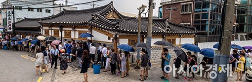 [포토]폭염특보 내린 초복 풍경